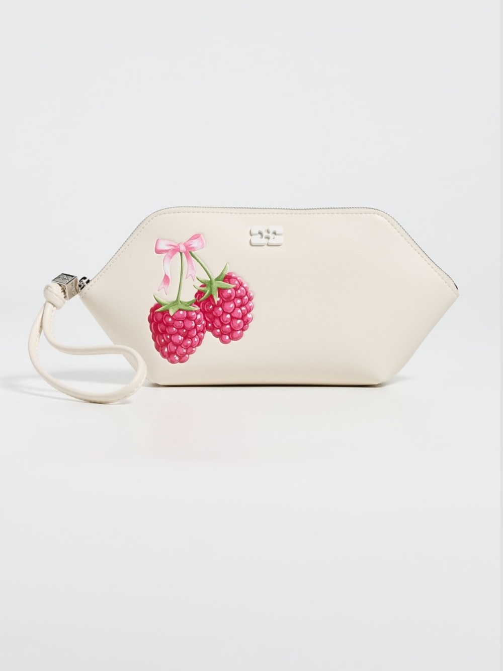 GANNI Bou Raspberry Make Up Pouch